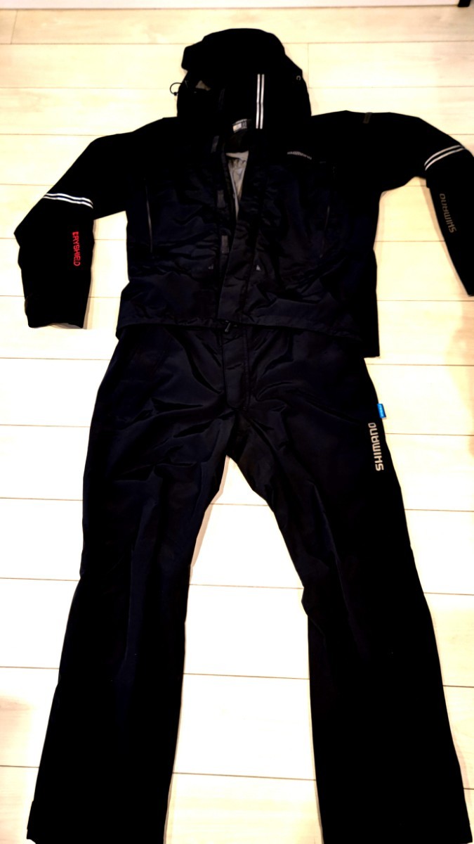 【美品】シマノ DSアドバンスプロテクティブスーツ RT-025S Mサイズ シマノ（SHIMANO） DSアドバンス プロテクティブスーツ RT-025S M