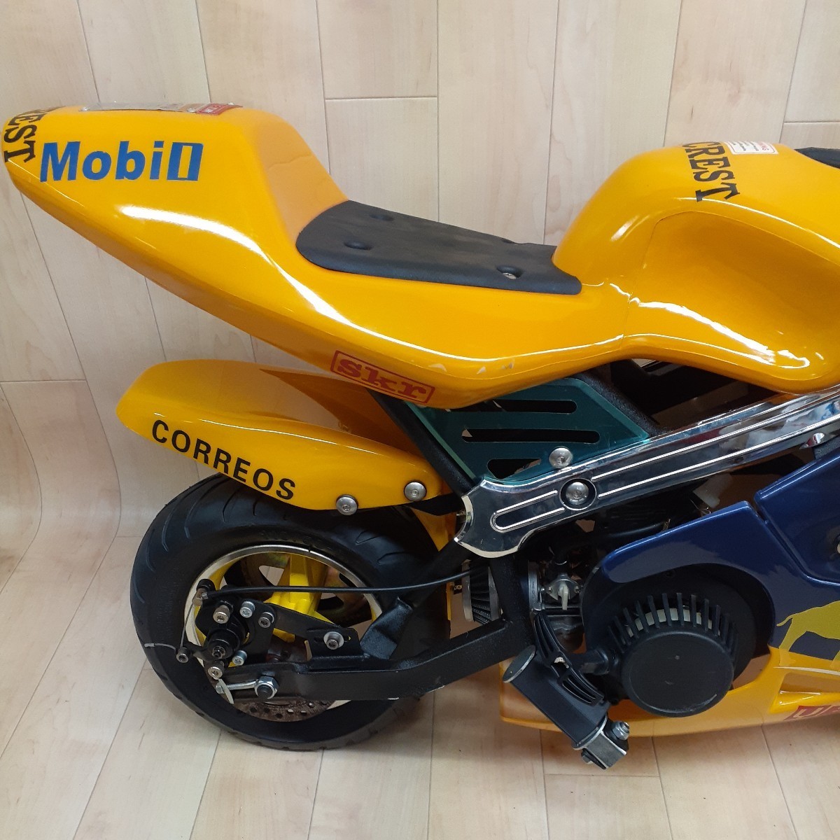□引き取り限定□ RSBOX ポケバイ CR-PBR01 GP 青黄カラーモデル 