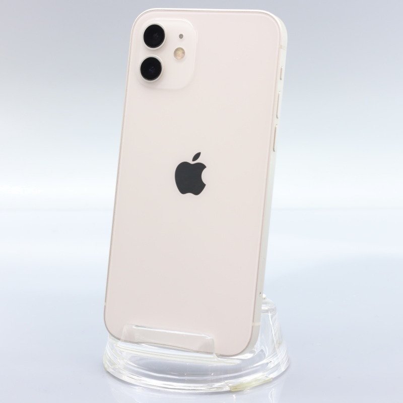 Apple iPhone12 128GB White A2402 MGHV3J/A バッテリ85% ■SIMフリー★Joshin3572【1円開始・送料無料】