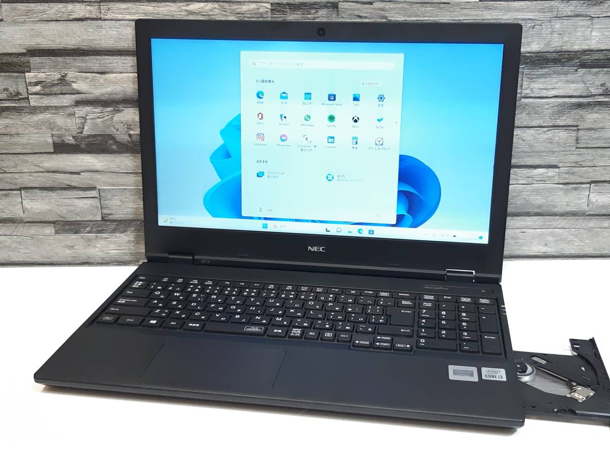 2022年製★Windows11正式対応★NEC★Core i3 第10世代★爆速SSD(NVMe)★大容量メモリ16GB★Webカメラ★USB3.0/HDMI/Bluetooth/Office2019_1