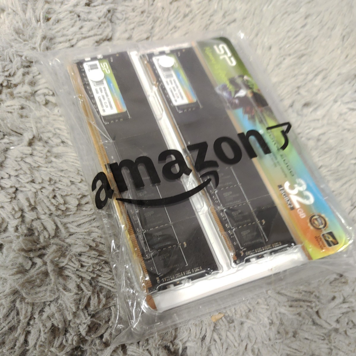 A091011 SP シリコンパワー DDR4-2666 16GB 2枚組32GB デスクトップ