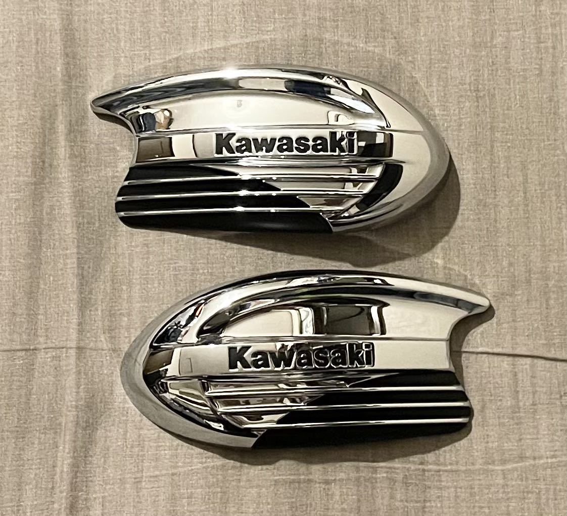 W400純正タンク （割れ無し!W650.W400純正ガソリンタンク用パッド左右 