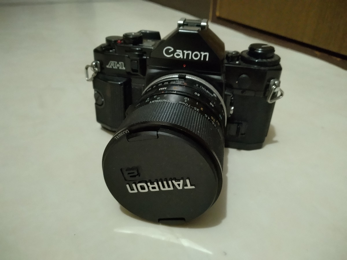 CANON キヤノン A-1/レンズ 35-70mm F3，5-4，5 一眼レフカメラ　フィルムカメラ