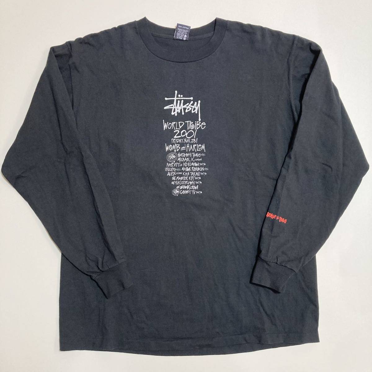 オールド ステューシー USA STUSSY 希少 ロンT xl 検索◇ 00s 90s 年代
