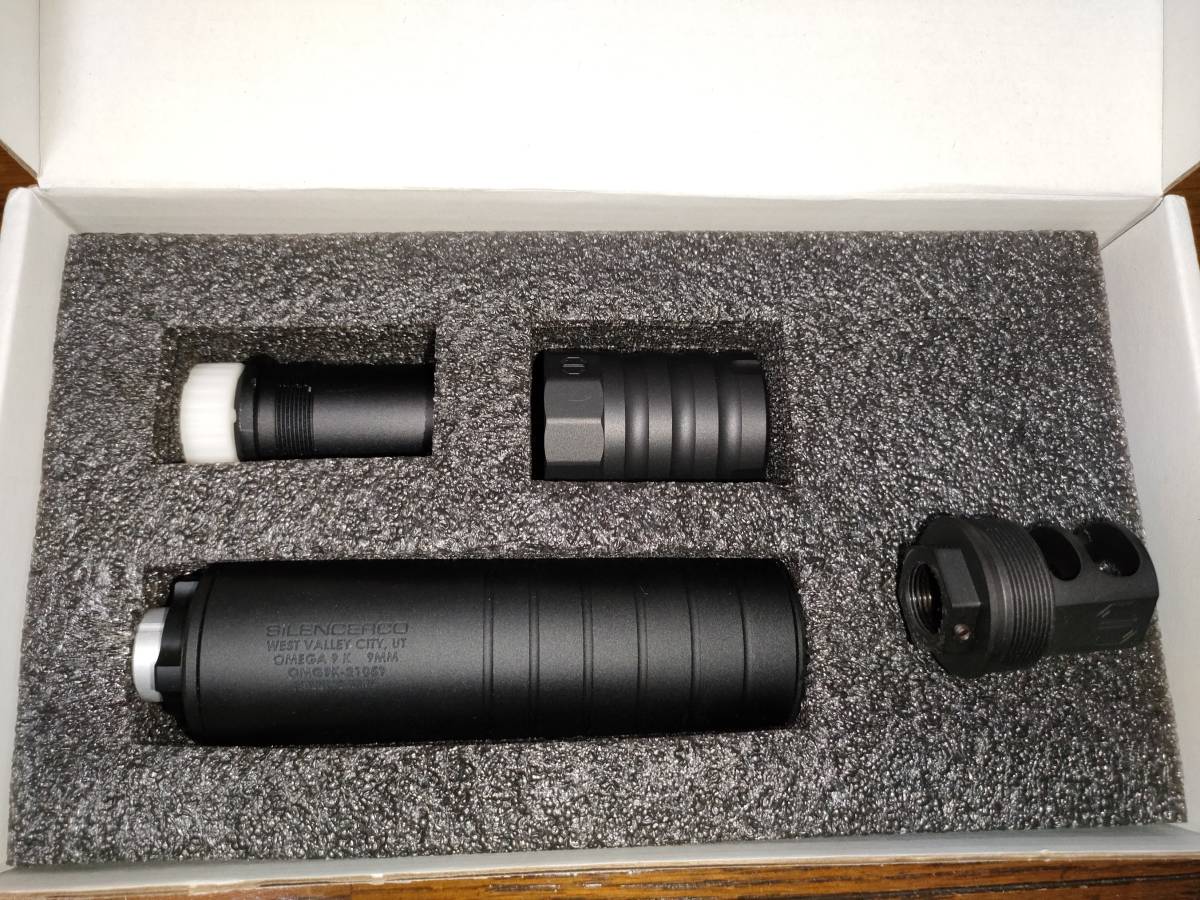 RGW Omega 9k フルセット サプレッサー ハイダー 14mm逆ネジ MP5