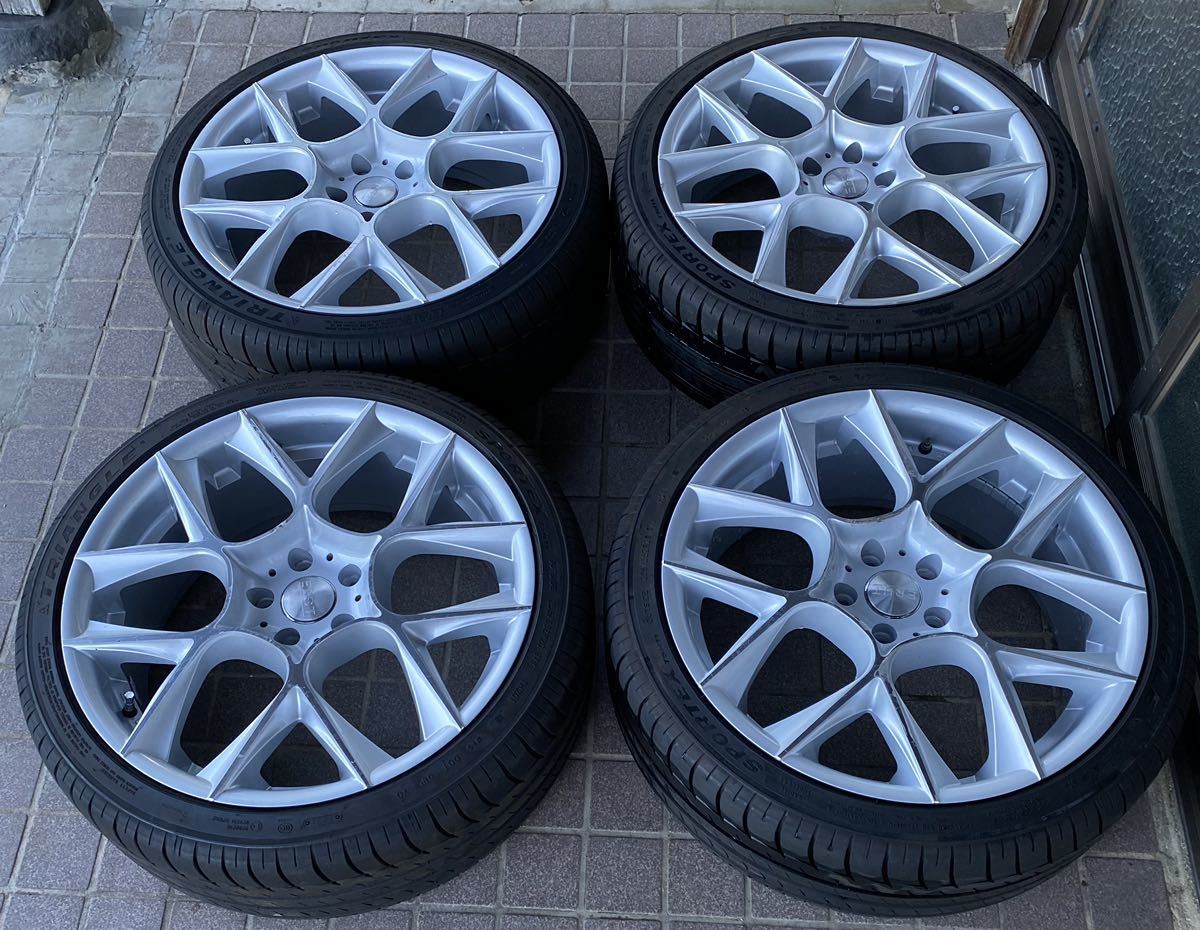 ERST エアスト EM6 20インチ タイヤホイールセット PCD 5H-108 5H-112 