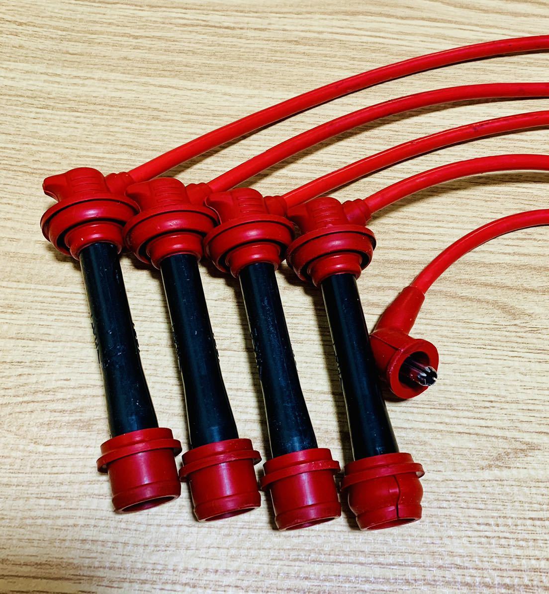 希少？当時物4AG用TRD半透明プラグコード 希少？当時物4AG用TRD半