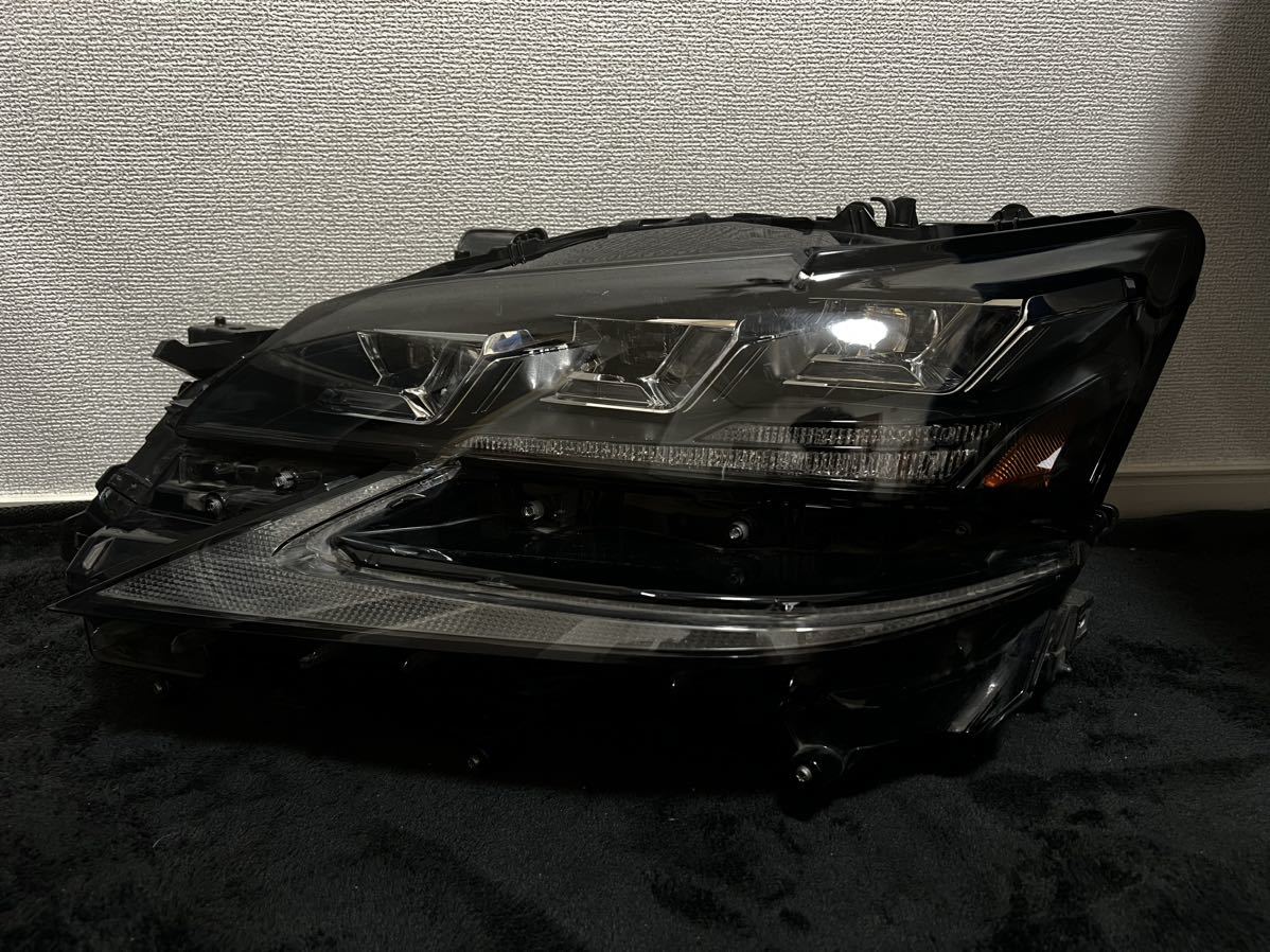 レクサス 10系 GS 後期 三眼 LED ヘッドライト 純正 中古品 LEXUS