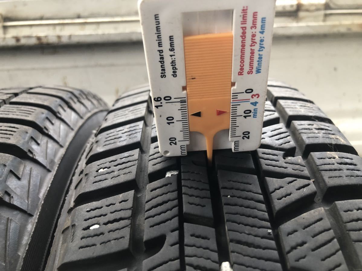 軽自動車用スタッドレスタイヤアルミホイール4本セット 155/65R14