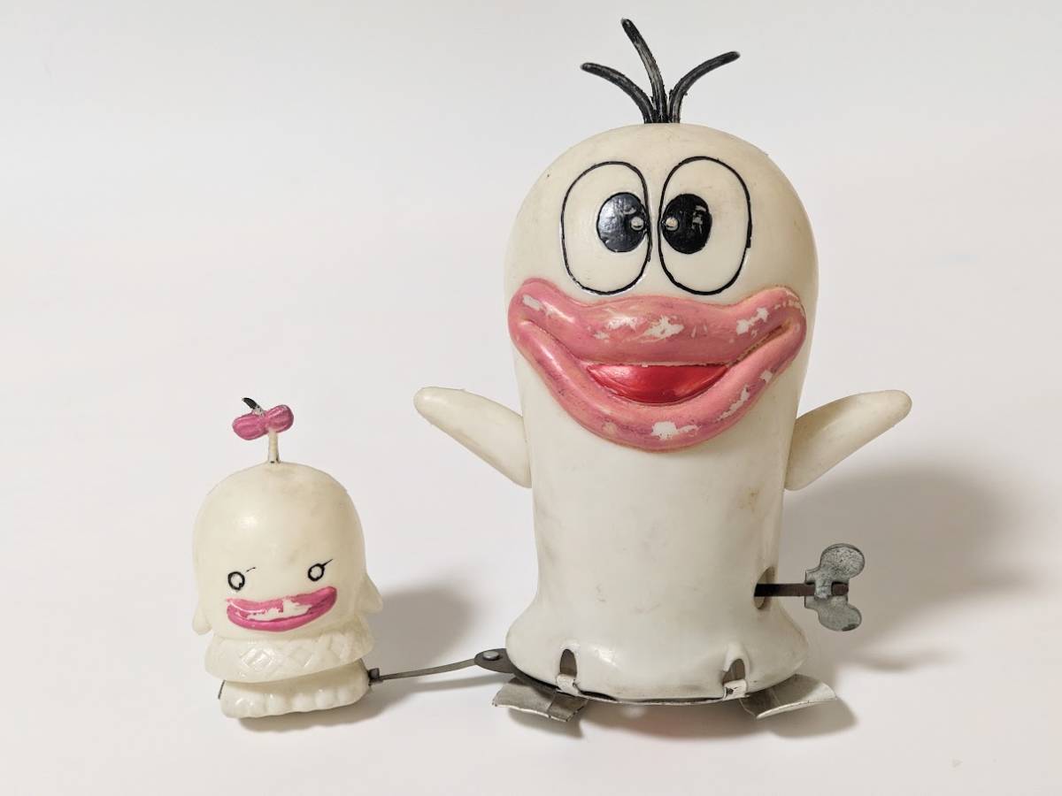 1 オバケのQ太郎 ブリキ玩具 ゼンマイ セルロイド ピー子 オバケのQ