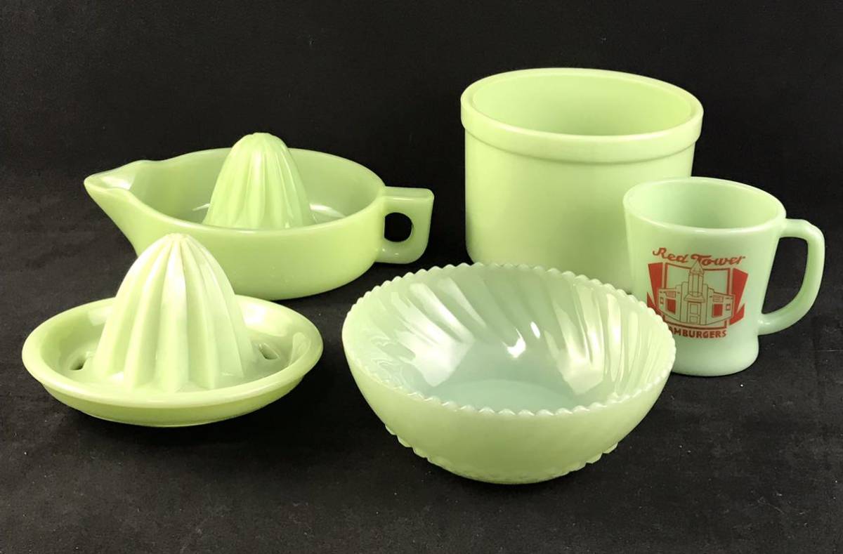 1000円〜■★ファイヤーキング ジェダイ マグカップ 絞り器 他 刻印有り 刻印なし 肉厚 洋食器 5点 まとめ★okoy2144210★c2777