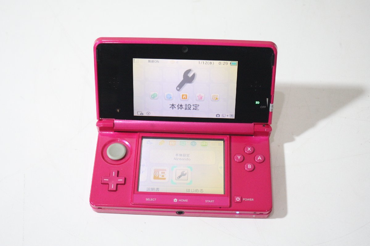 F4428【ジャンク】パスワードあり! ニンテンドー 3DS CTR-001