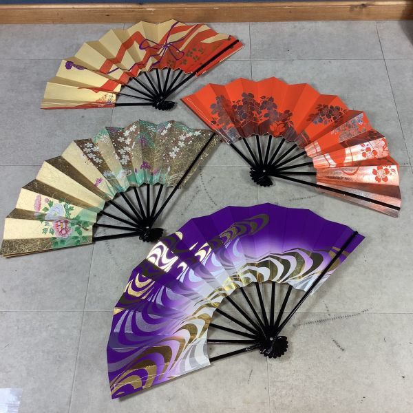 J3089. 舞扇子／舞扇 17本 まとめ. 日舞. 舞踊用(扇子)｜売買された 