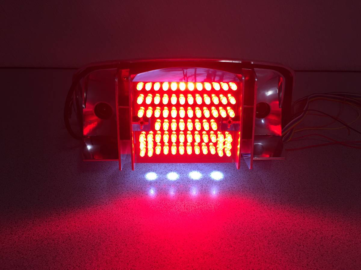 CBX400F ☆流星テールランプLEDユニット☆超爆光72発! 60日保証】CBX400F☆流れるテールランプLEDユニット☆超爆光72発