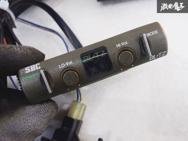 保証付 BLITZ ブリッツ S-SBC SBC ブーストコントローラー ブーコン 