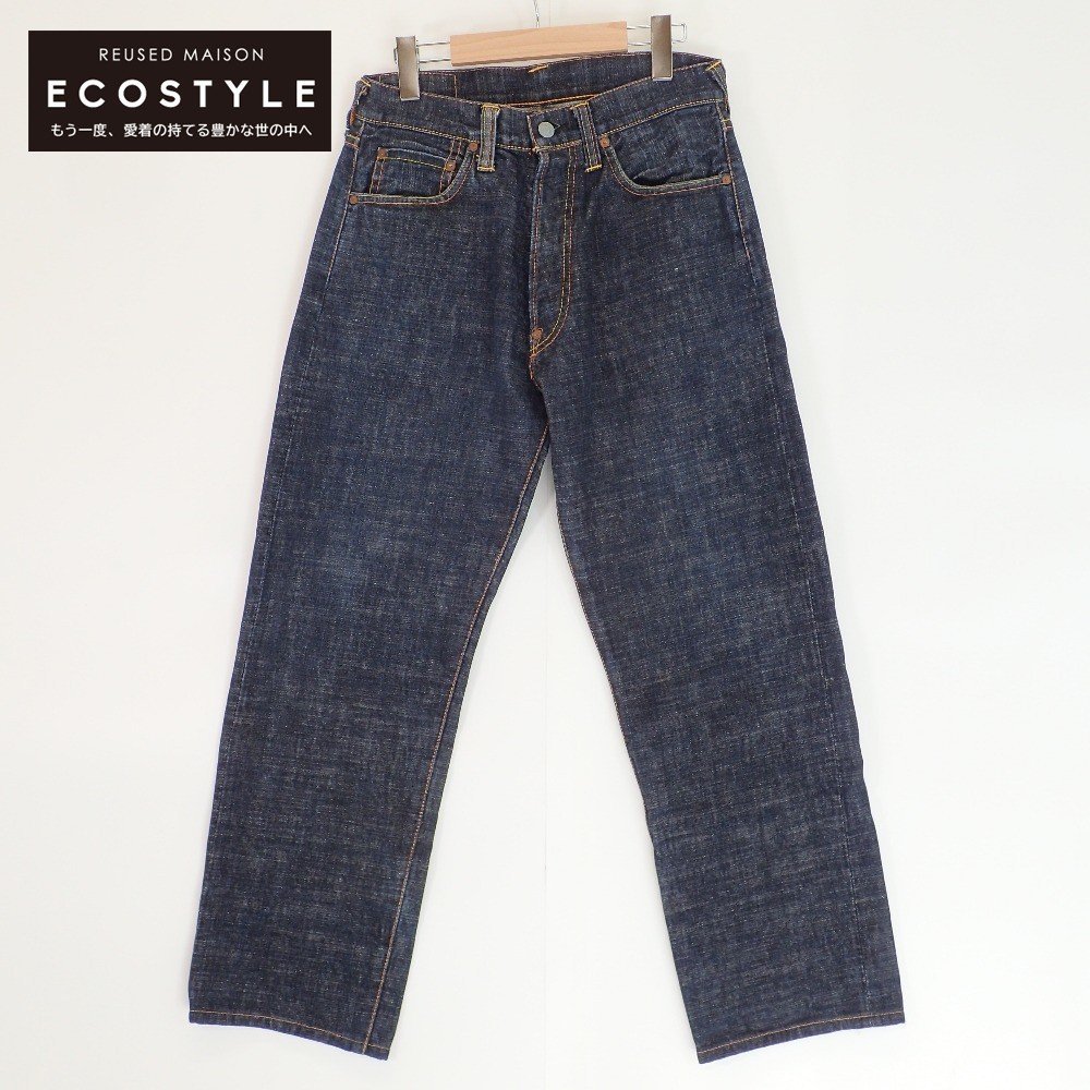 1円 EVISU エヴィス バック家紋 カモメ刺繍 デニムパンツ ボトムス