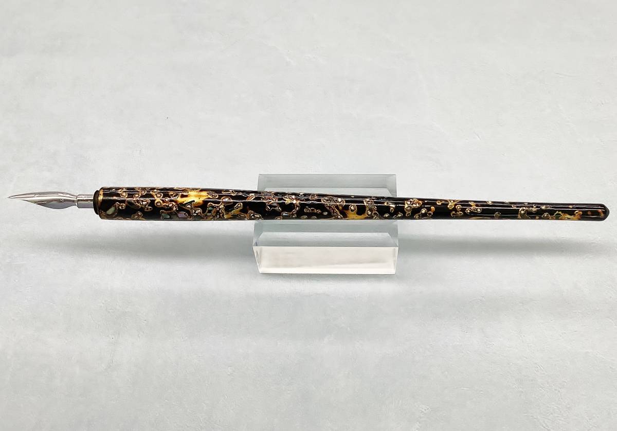 極希少】 漆 津軽塗り つけペン 万年筆 昭和の頃のお品 アンティーク品