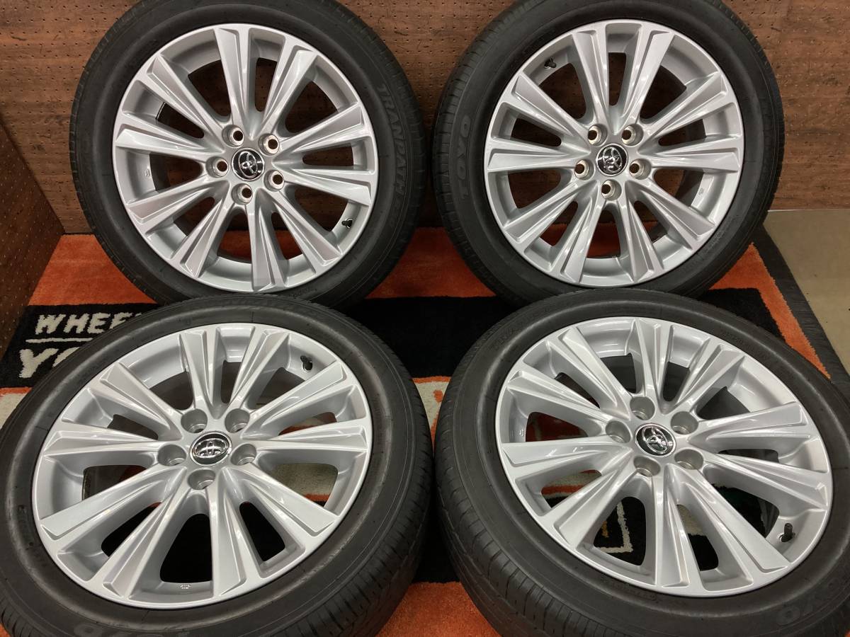 売切 1円スタート アルファードヴェルファイア等235/50R18  