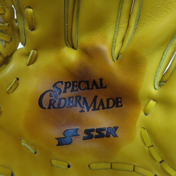 SSK Special Order Made 硬式グローブ ホワイト SSK/エスエスケイ SPECIAL ORDERMADE/スペシャルオーダーメイド 硬式