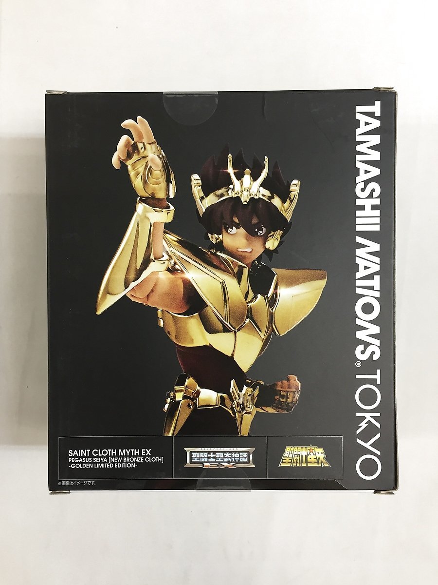 未開封】聖闘士聖衣神話EX ペガサス星矢（新生青銅聖衣） ～GOLDEN LIMITED