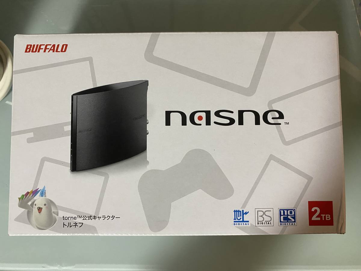 nasne バッファロー 2TB HDDレコーダー NS-N100 BUFFALO 地デジ BS 
