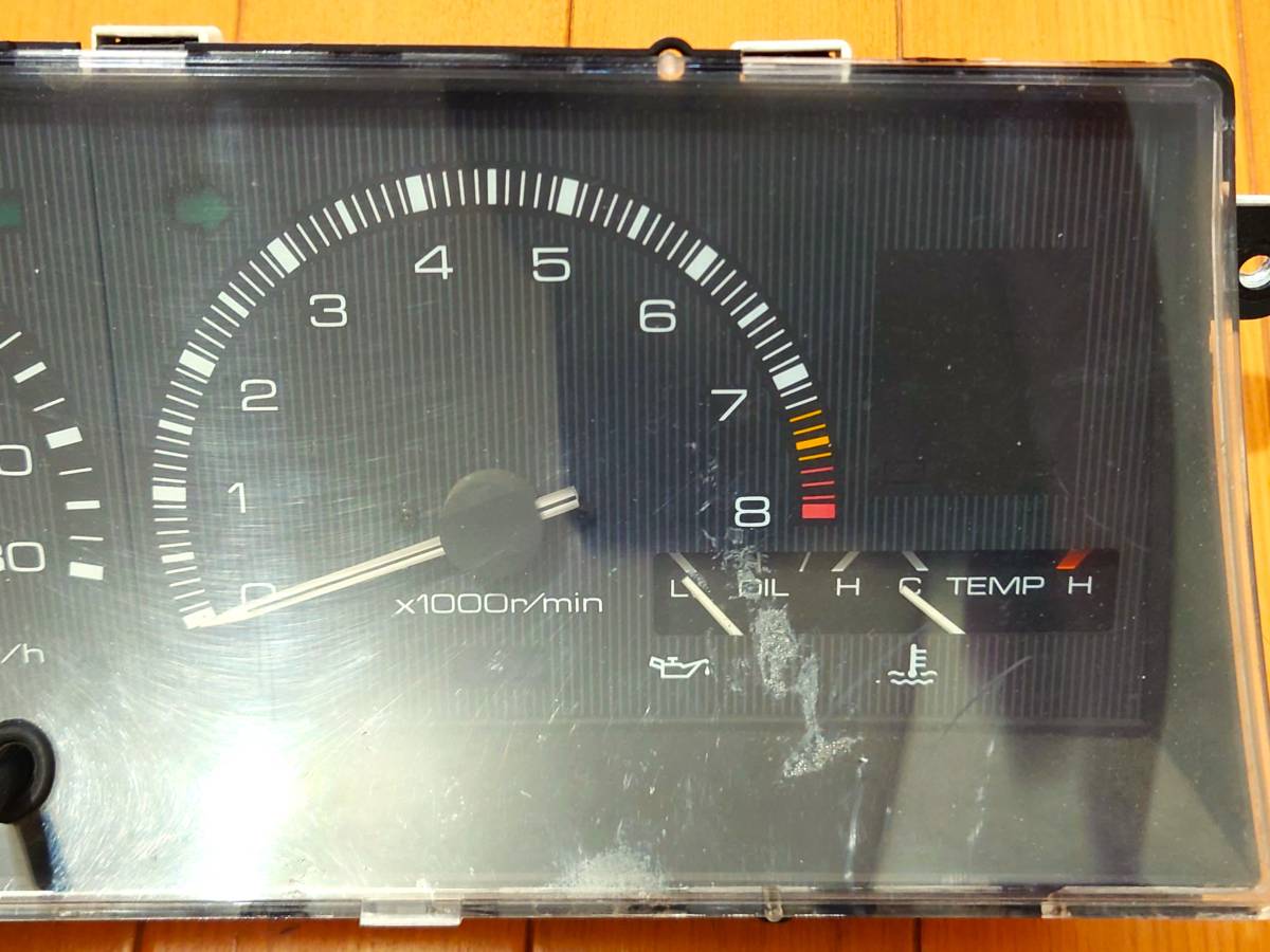 AE86後期純正メーター ae86 レビン トレノ 後期 純正 メーターフード