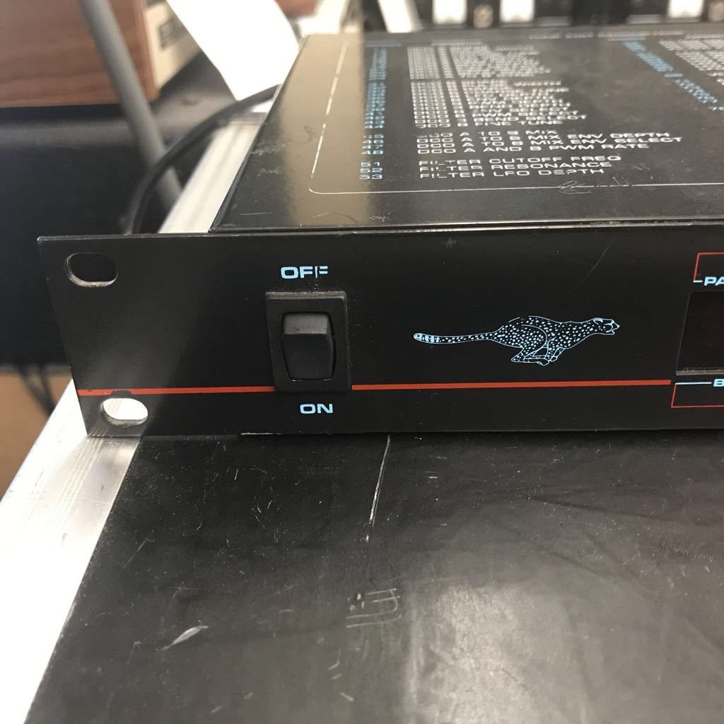 Cheetah MS6 multi timbral Synthesizer Module 120V仕様