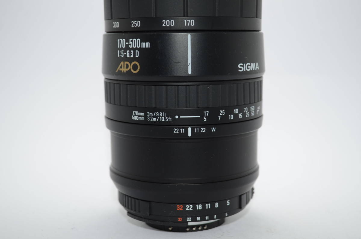 Sigma 170-500mm APO | D for F Lens AF Nikon ⁄ f5-6.3 Happy 5-