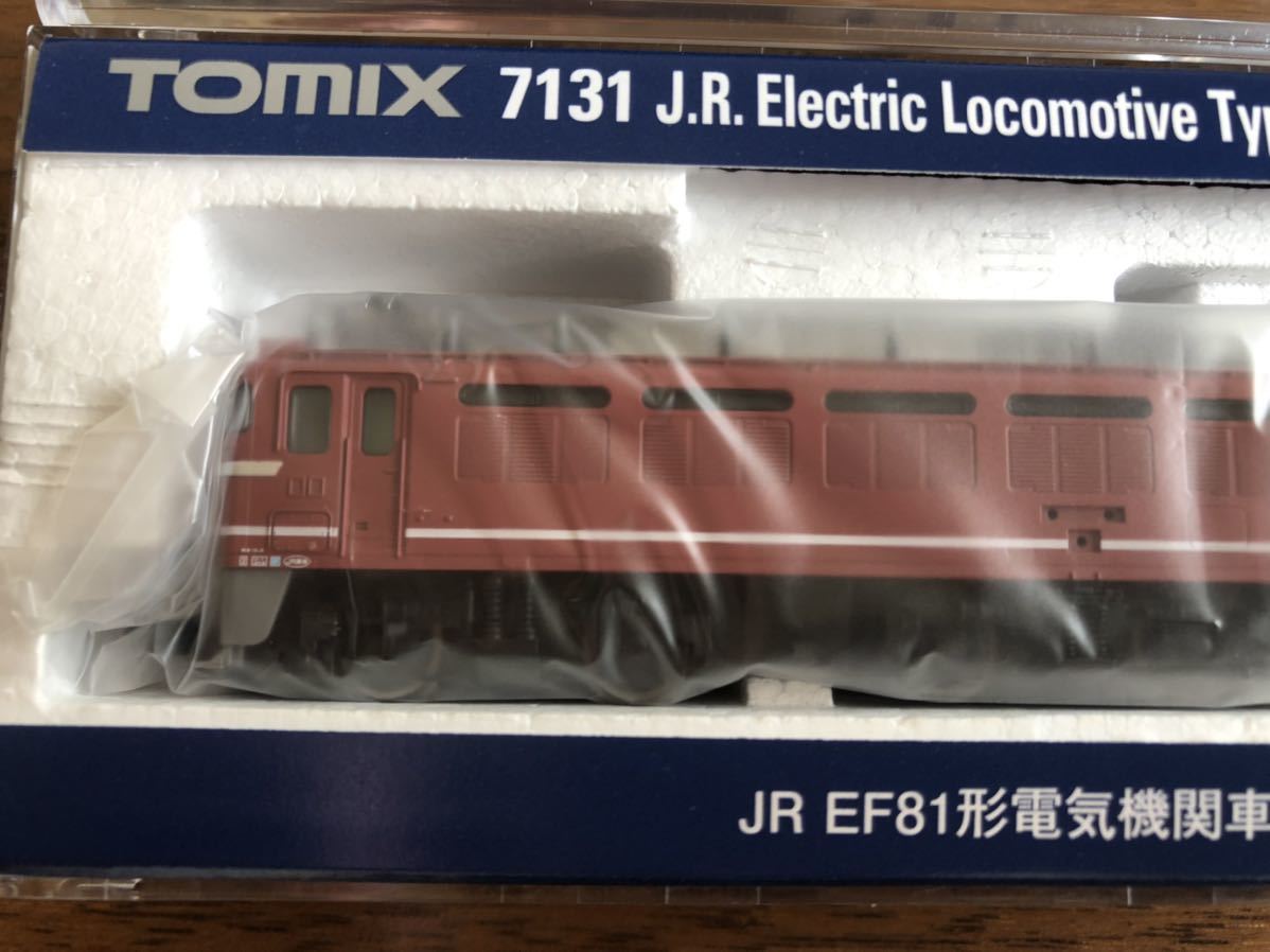 ☆【品薄】TOMIX 品番7131 EF81形電気機関車（初期型・JR貨物更新車）未使用・未走行品_3