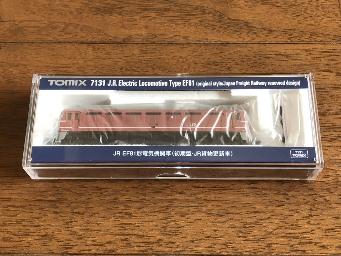 ☆【品薄】TOMIX 品番7131 EF81形電気機関車（初期型・JR貨物更新車）未使用・未走行品_4