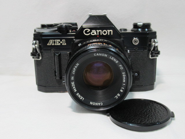 Canon AE-1 Ptongam New FD 50mm F1.8 ジャンク