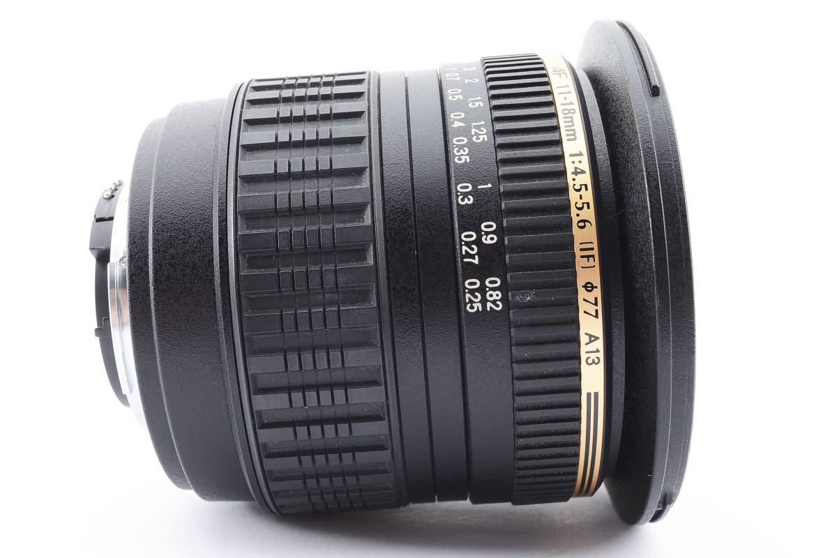 レンズ(ズーム) Nikon AF NIKKOR 18-35mm F3.5-4.5 D ED ☆TAMRON/タムロン SP AF11-18mm F4.5-5.6 Di II Nikon ニコン ♯1818