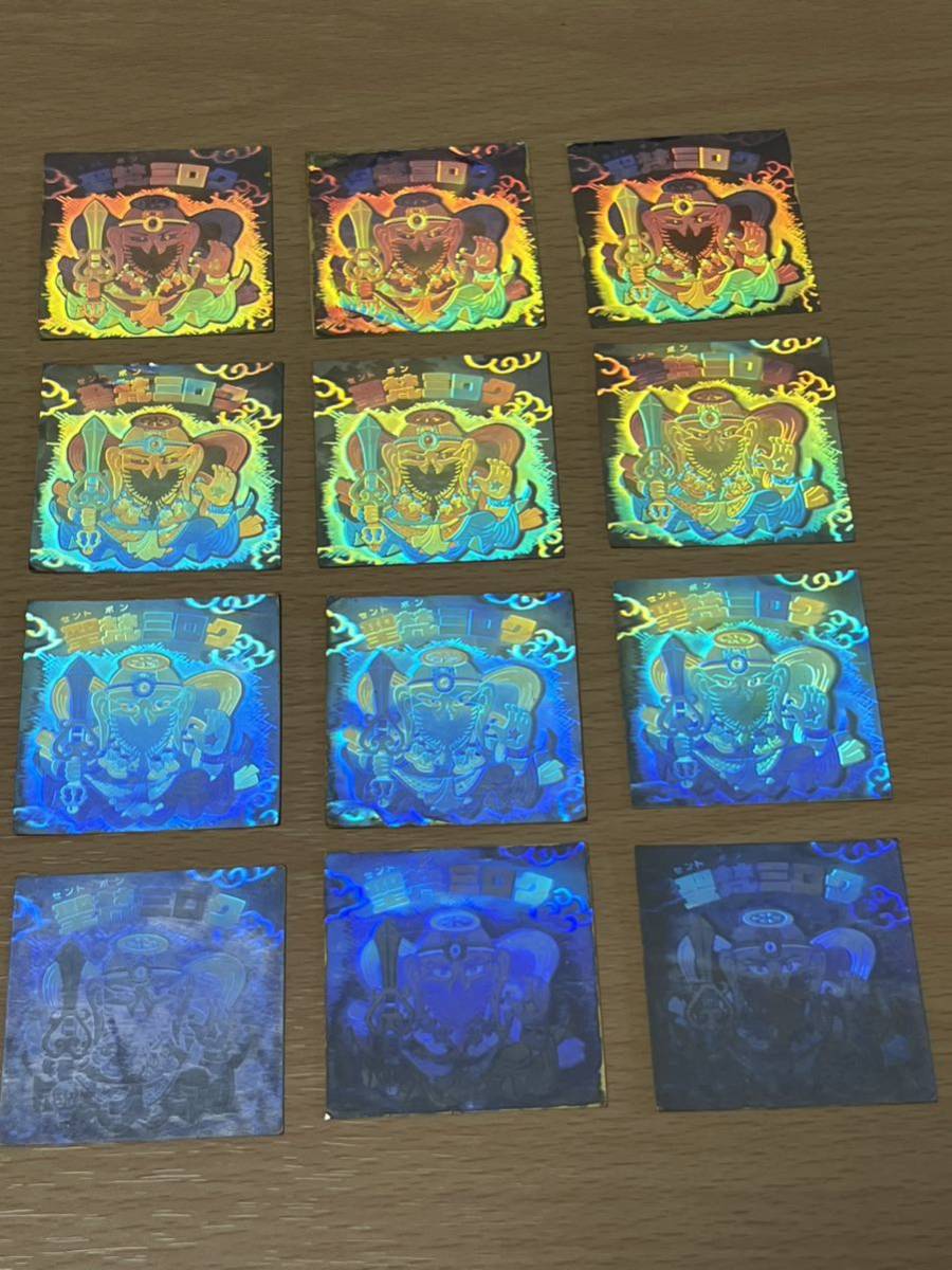 聖梵ミロク 旧ビックリマン ヘッド まとめて ダブりあり シール : 旧