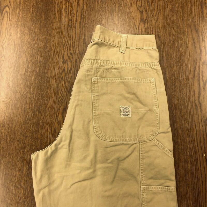 【EI227】Abercrombie&Fitch 32L ペインターパンツ ワークパンツ ベージュ メンズブランド古着 アバクロンビー&フィッチ 送料無料
