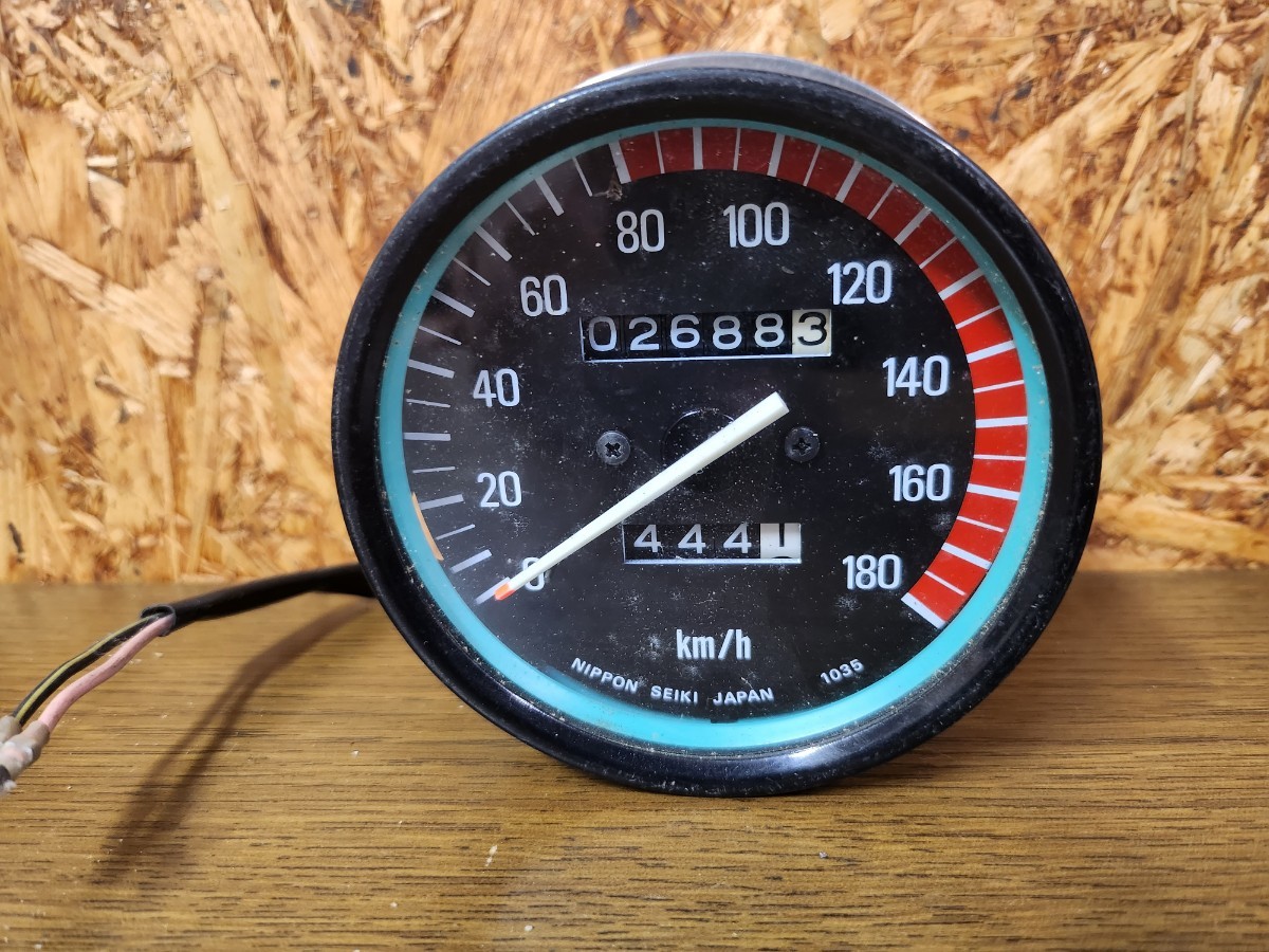 Z400FX スピードメーター 当時物 純正 カワサキ純正 Z550FX 0242 Yahoo 