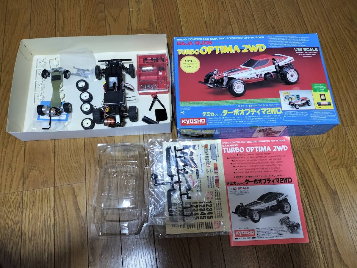 京商1/20デミカシリーズ ターボオプティマ2WD ジャンク 京商 デミカ