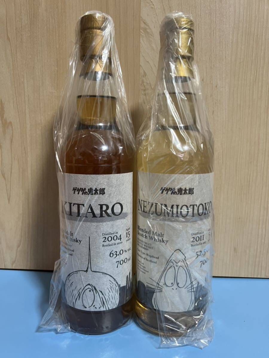 ウイスキー GEGEGE WHISKY NEZUMIOTOKO ゲゲゲの鬼太郎 ラベル ウイスキー ハイランドパーク 15年