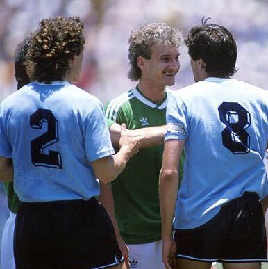 1986年 メキシコワールドカップ ウルグアイ代表 グティエレス選手 実