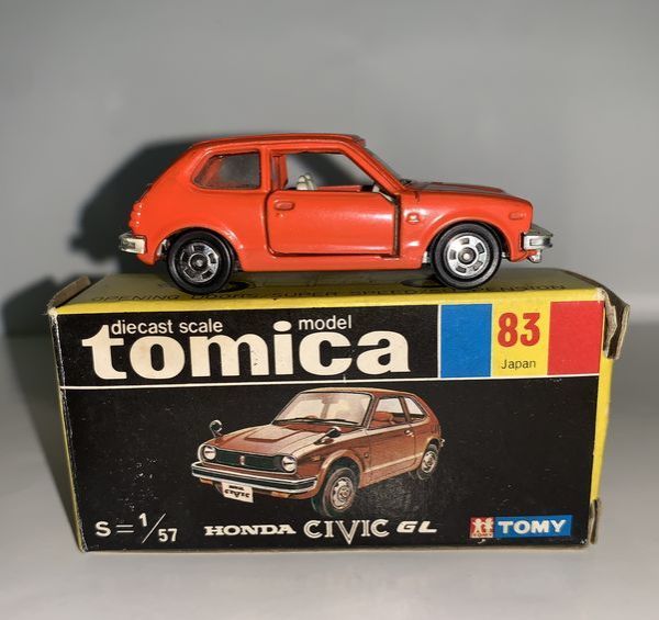 トミカ 黒箱 83 ホンダ シビック GL 1⁄57 | ミニカー・ダイ