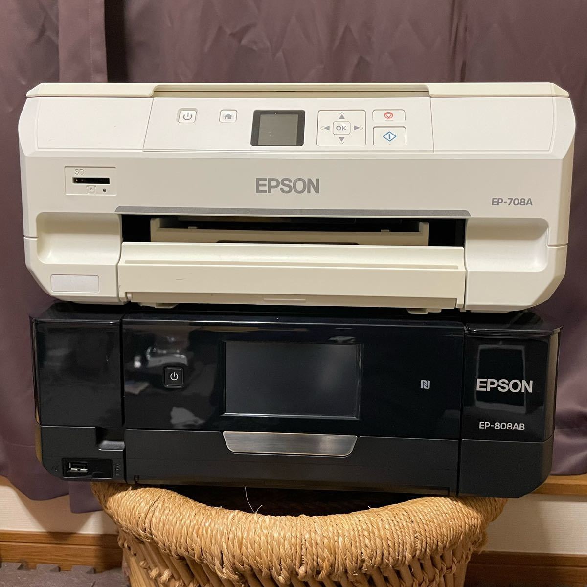 ジャンク品】EPSON エプソン インクジェットプリンター EP-708A EP