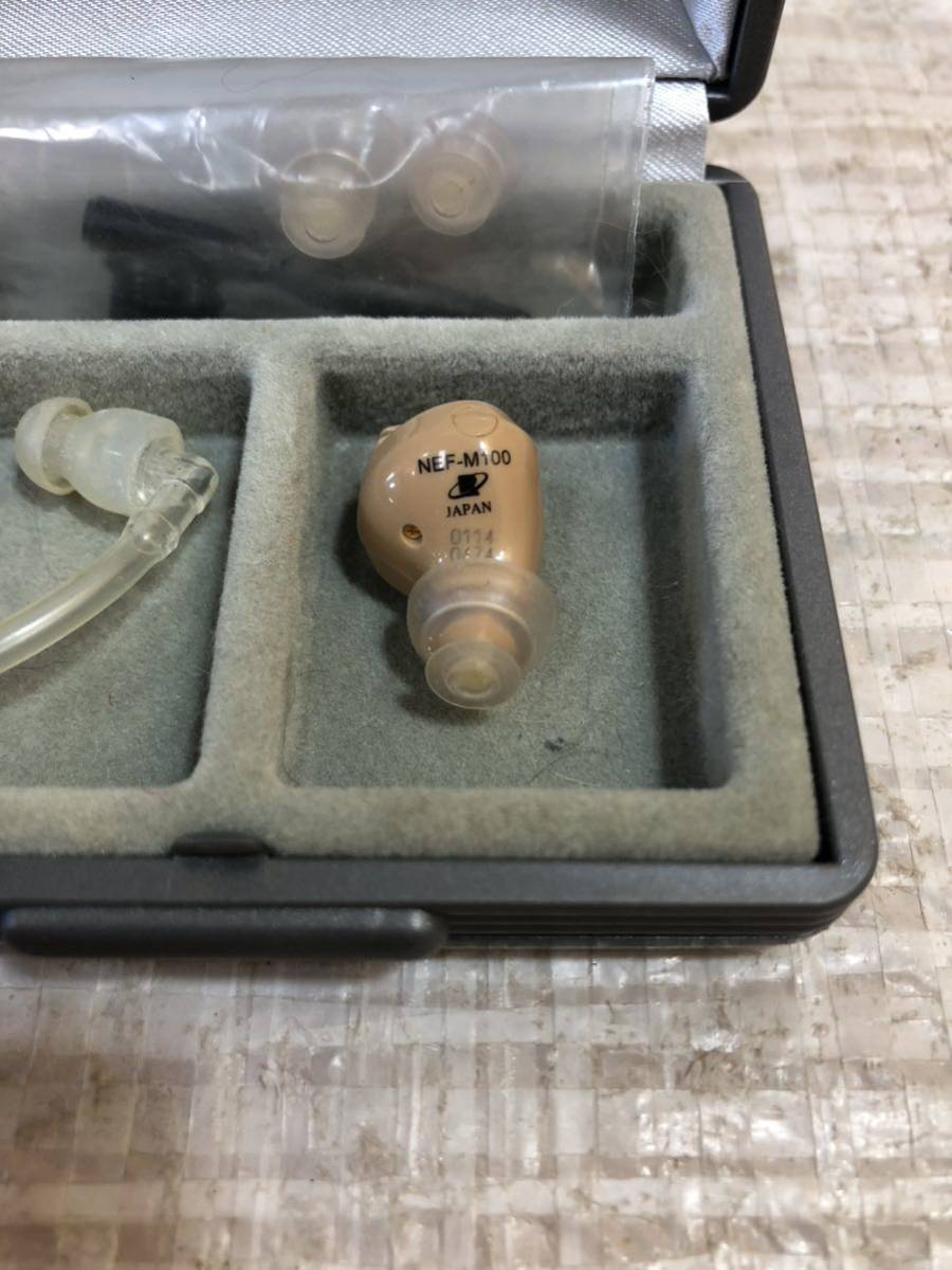 ニコン NIKON ism NEF-M100 耳あな型デジタル補聴器 右耳用＋左耳