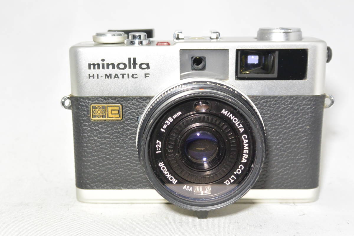 整備済 美品】MINOLTA HI-MATIC フィルムカメラ #1297 カメラ 【整備済