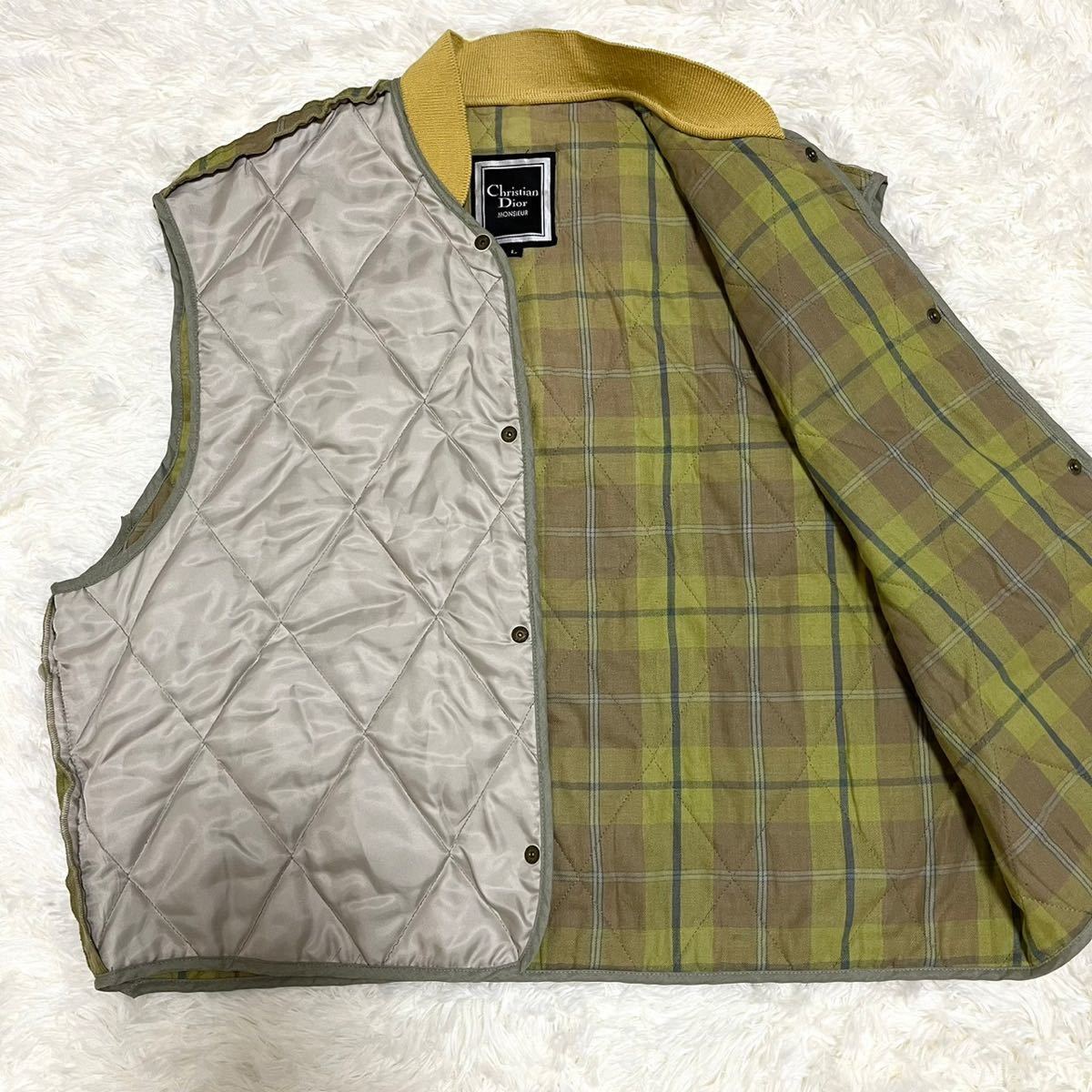 クリスチャンディオール 【圧巻のチェック柄】Dior ジャケット 
