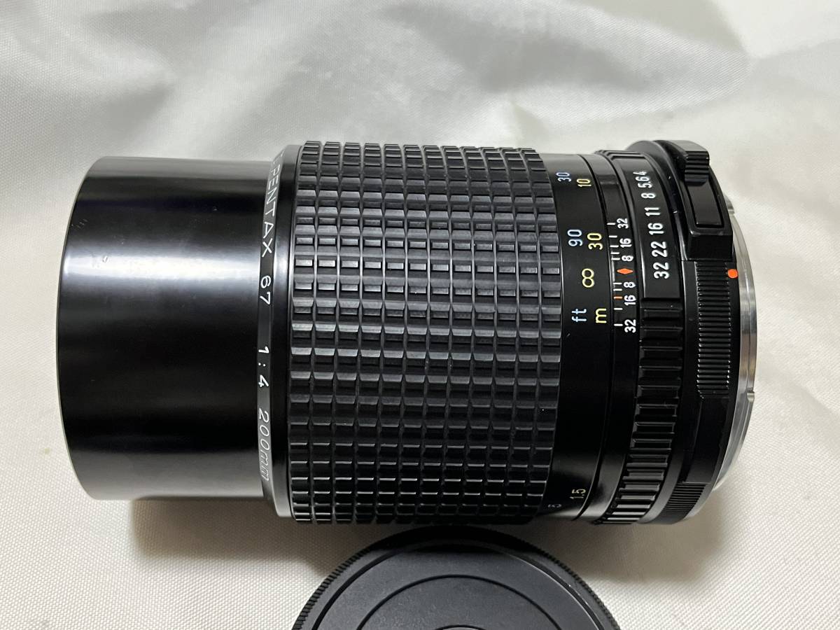 ☆極上美品☆ペンタックス SMC PENTAX 67 200mm F4 ☆付属品付き☆ #