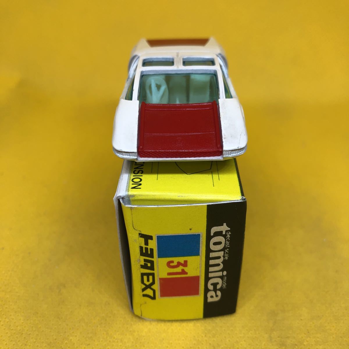 トミカ 日本製 黒箱 31 トヨタ EX7 当時物 絶版 トミカ 日本製 黒箱