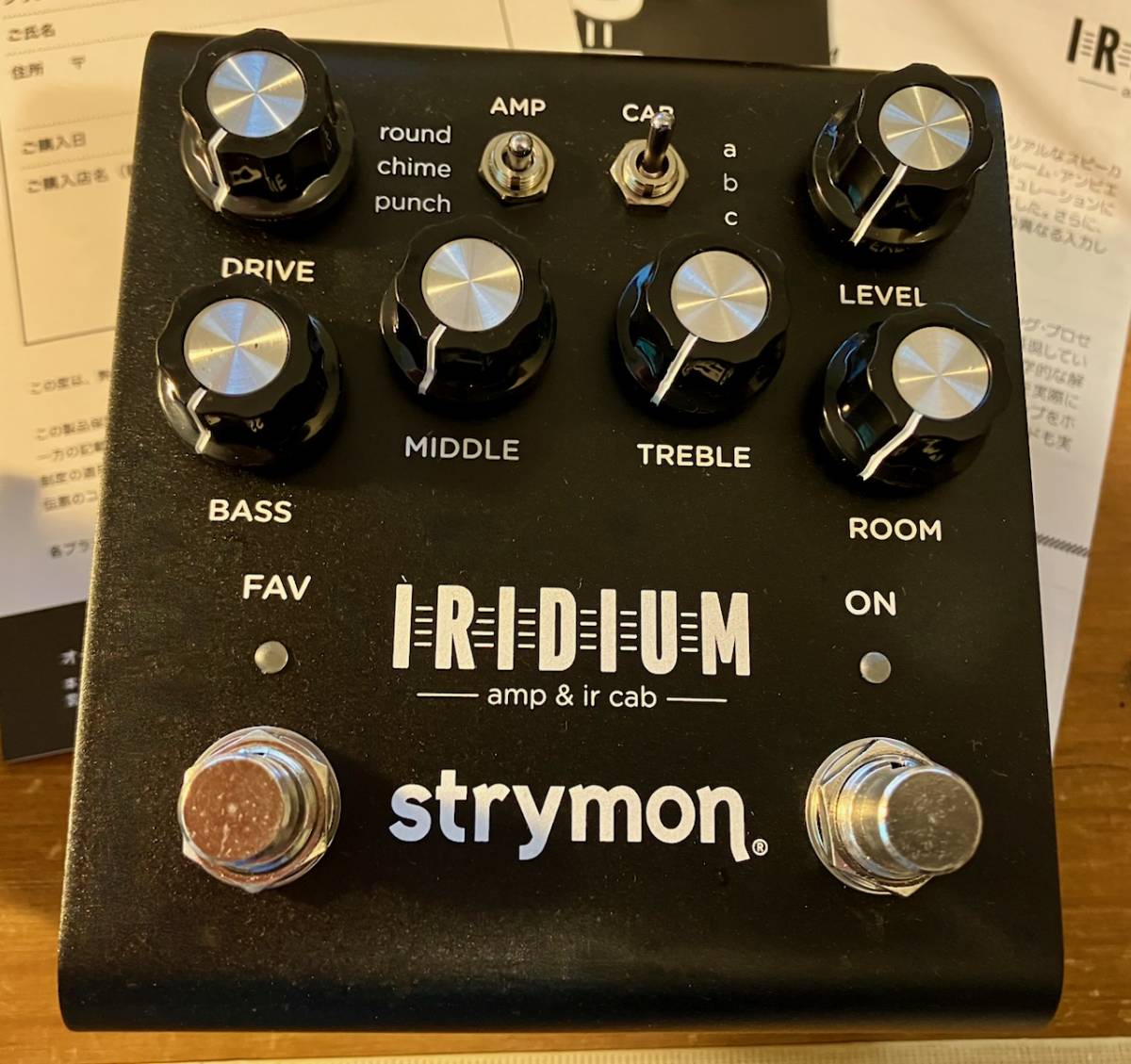 025_STRYMON / IRIDIUM ほぼ未使用 超美品の出品。 Strymon 【公式通販】