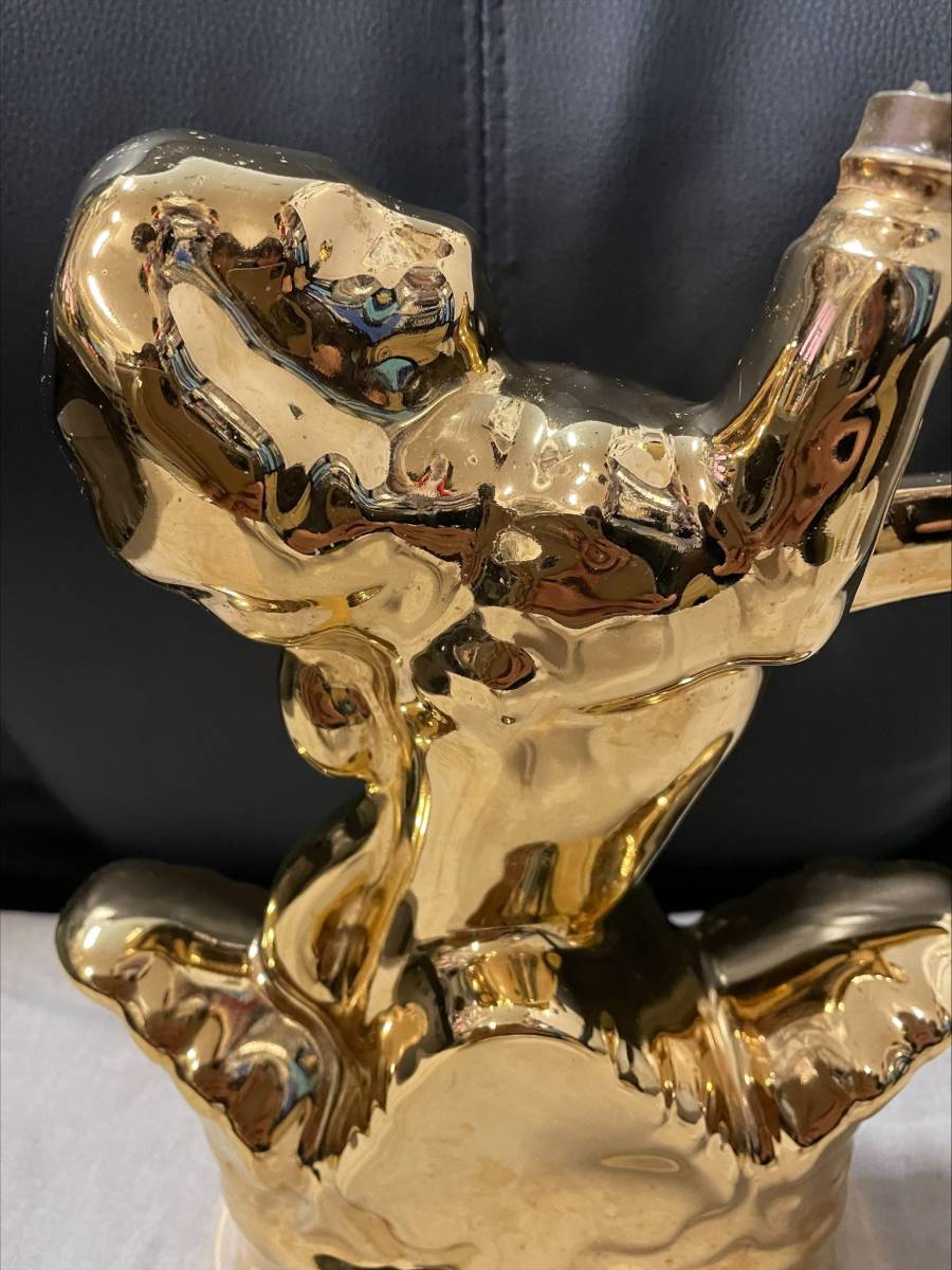 RENAULT XO ライオンボトル ゴールド ブランデー LIMOGES CASTEL 