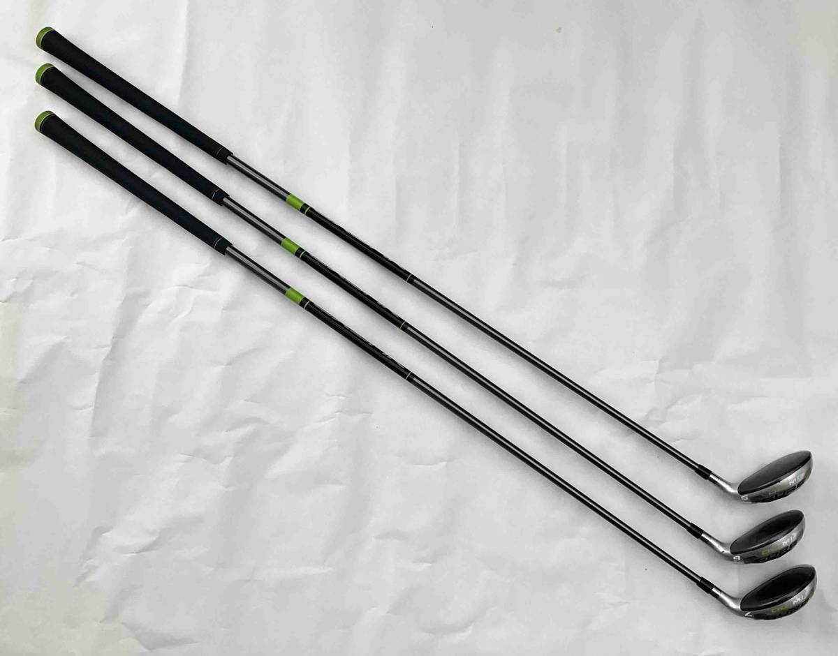 ミズノ　SURE　DD　MI　５番　６番　７番　３本セット　カーボンシャフト　フレックス R 中古品