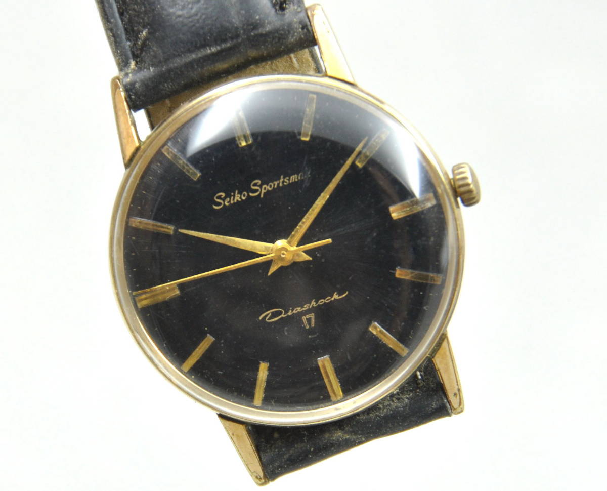 スポーツマン セイコー SEIKO 手巻き 稀少セイコー 6602-9982 ジャンク 
