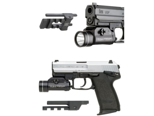GG&G□HK USP フルサイズ ピカティニー/1913□レザー/ライトマウント